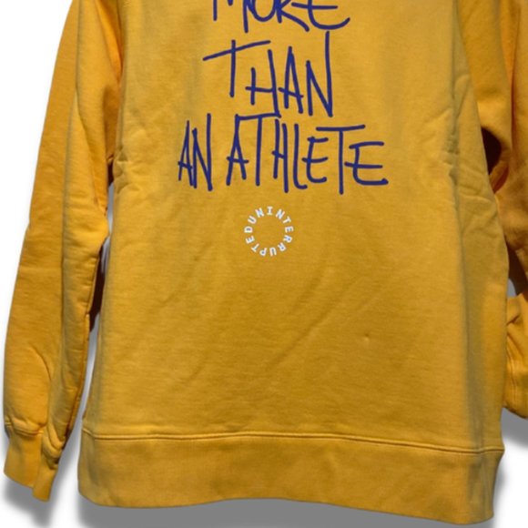 Uninterrupted Men's Yellow Long Sleeve Round Neck Sweatshirts Size XL(LIKE NEW) - Picture 3 of 6